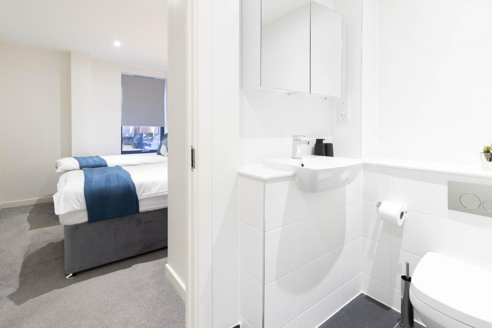 埃克塞特Linacre 1&2 - One And Two Bed Flat Behind The Cathedral With Free Parking And Fast Wifi公寓 客房 照片